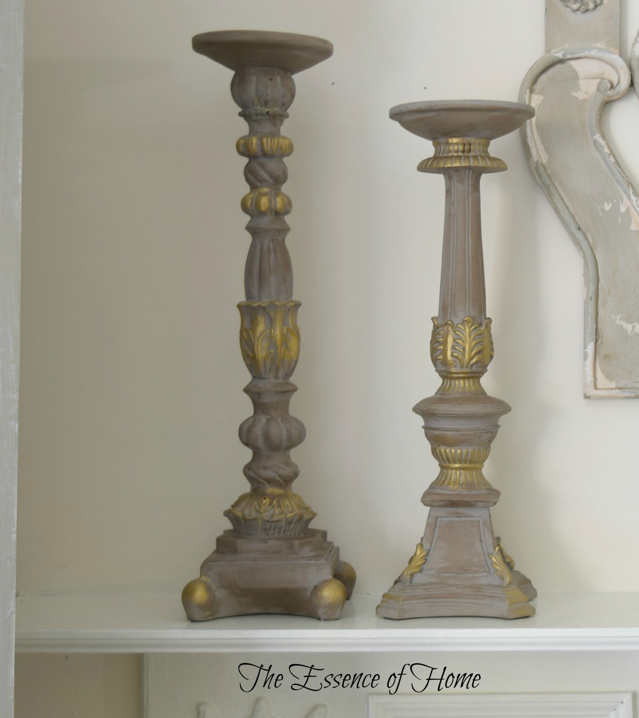 The Essence of Home Candlesticks Makeover