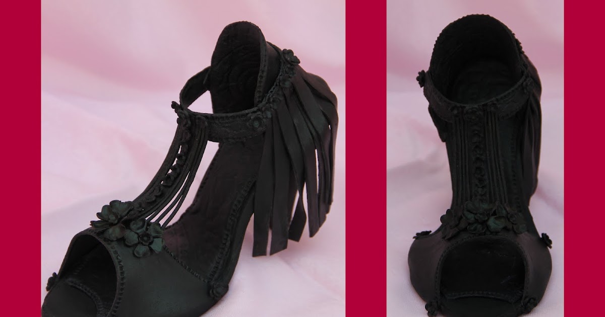 SWATI'S SUGARCRAFT Edible stiletto by Swati Jain