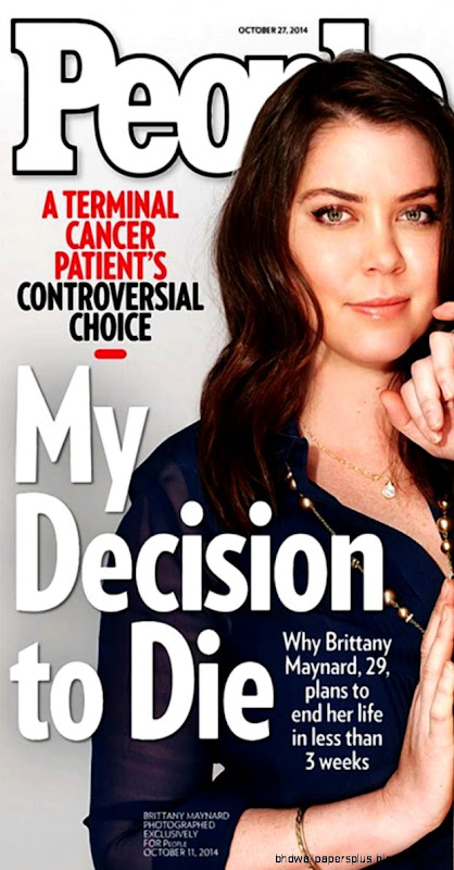 Taking Control Facing Terminal Diagnosis Brittany Maynard Plans