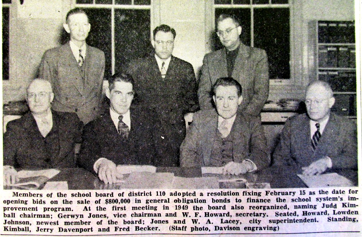 History of Walla Walla Public Schools Honoring our School Board