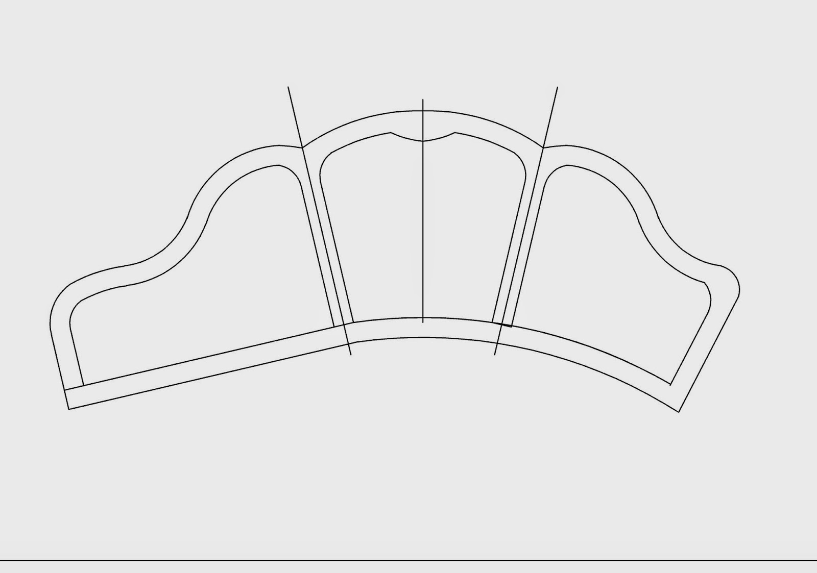 чертежи мебели из картона своими руками