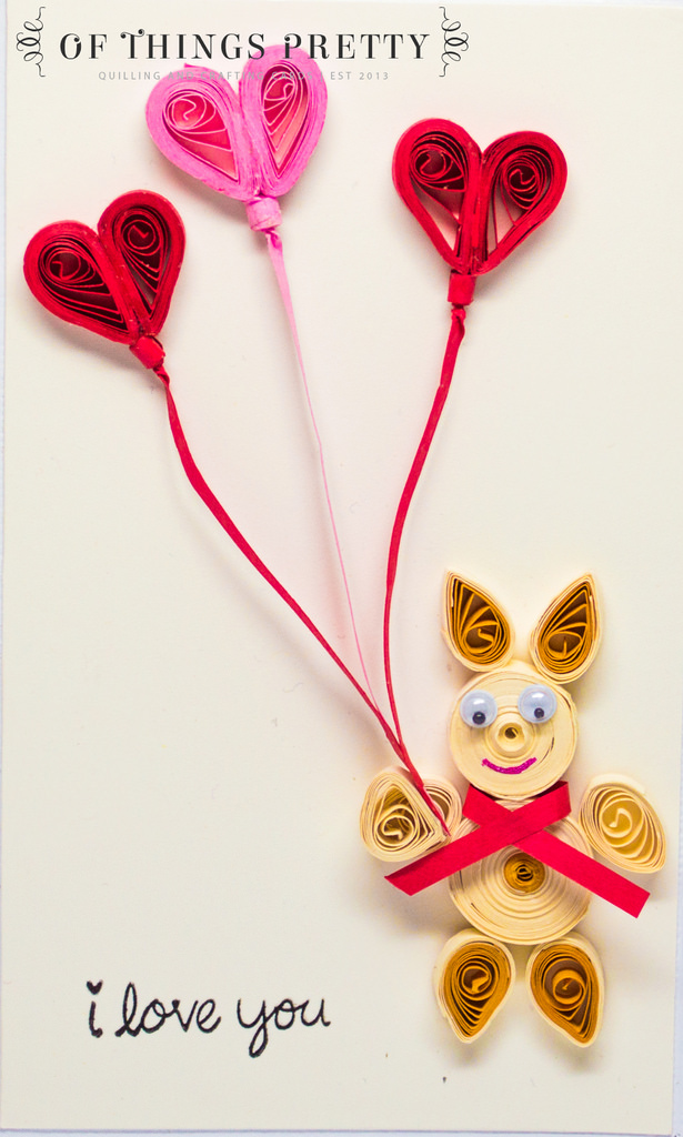 paper quilling love cards craft ideas and art projects