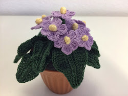 violet african crochet pattern chains start