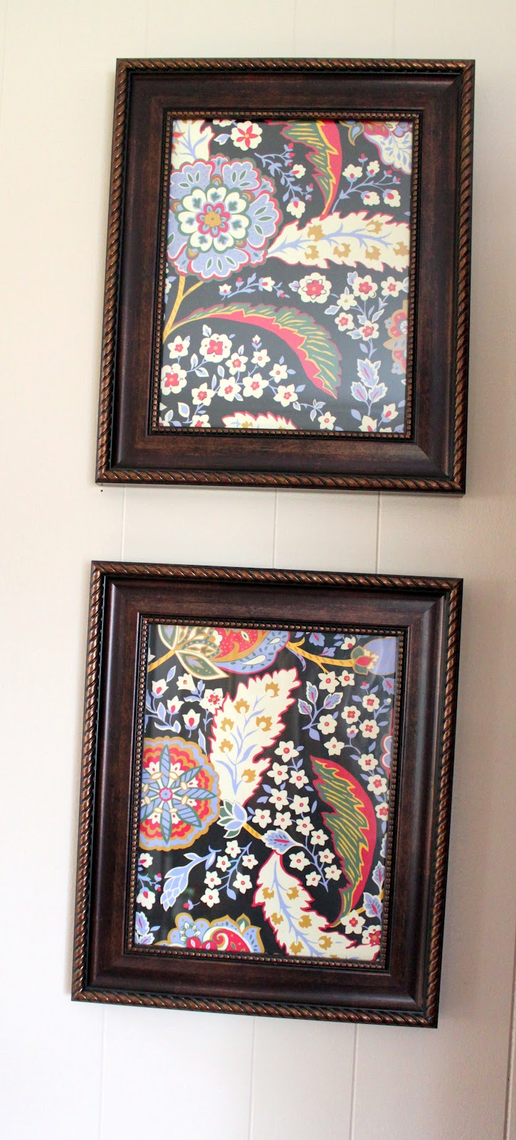 Inexpensive Wall Art Decorating with Paper The Cottage Mama