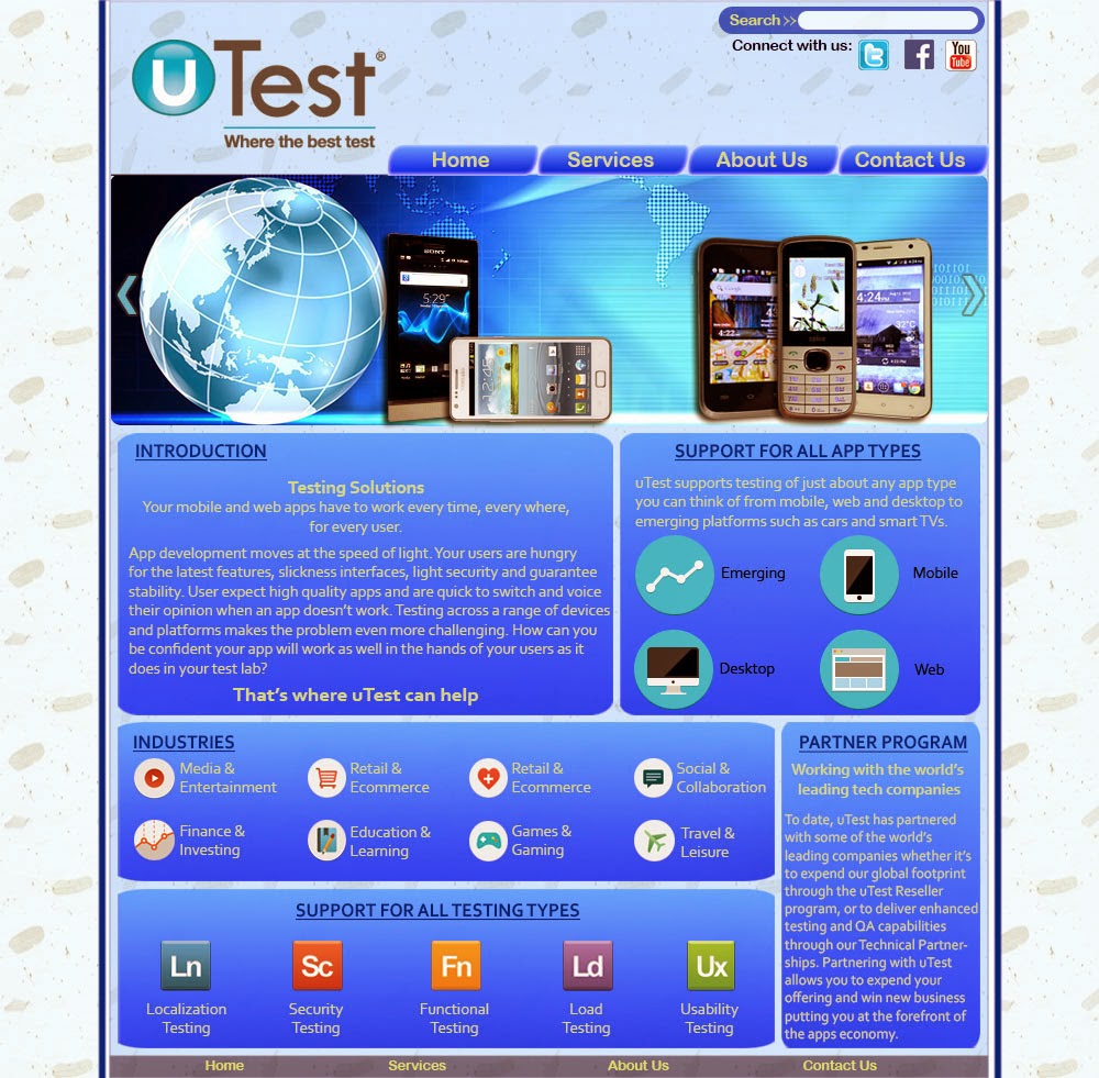 Taruna Rugwani: Webpage Template