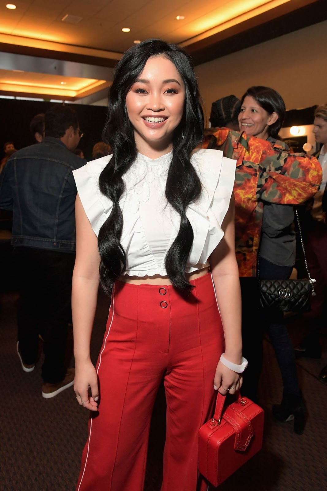 Red Carpet Dresses: Lana Condor - Nickelodeon Kids' Choice Awards 2019