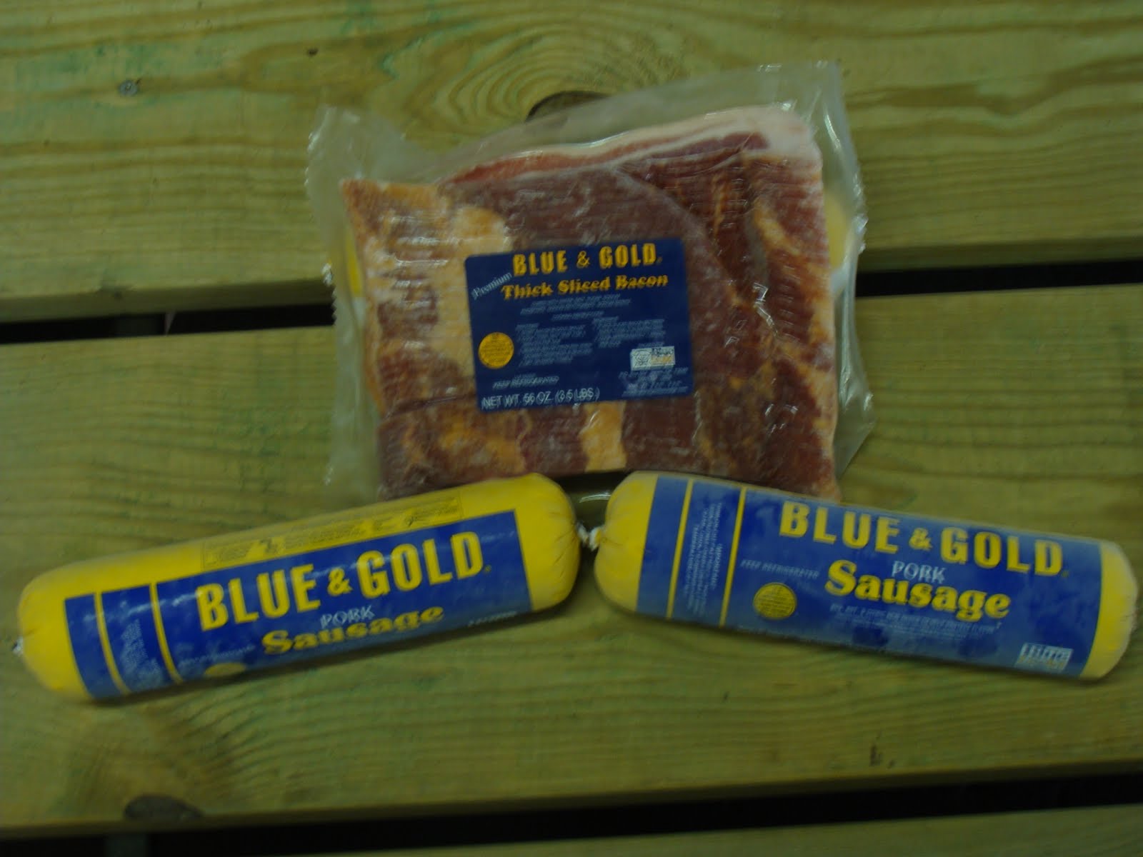 Blue And Gold Sausage 95