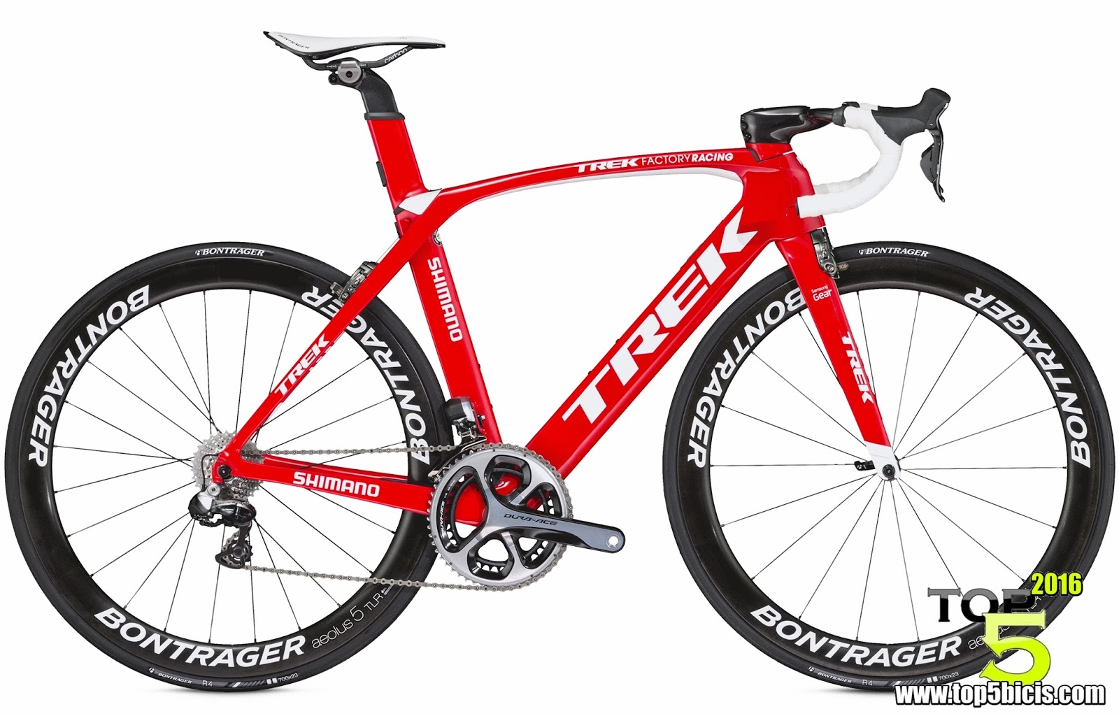 Ya tenemos aquí la nueva Trek Madone y su serie limitada TOP 5