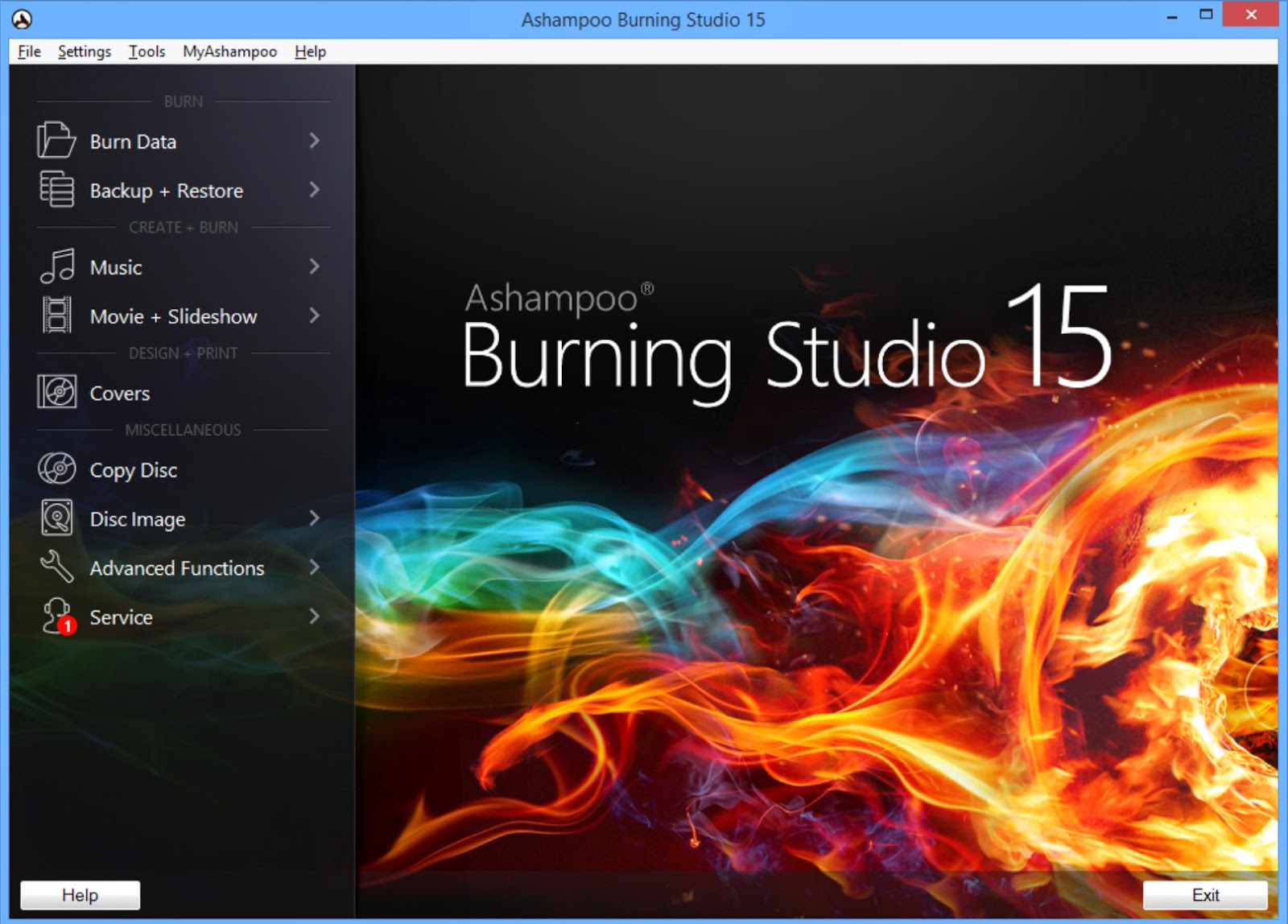 Descargar Ashampoo Burning Studio 15 Gratis