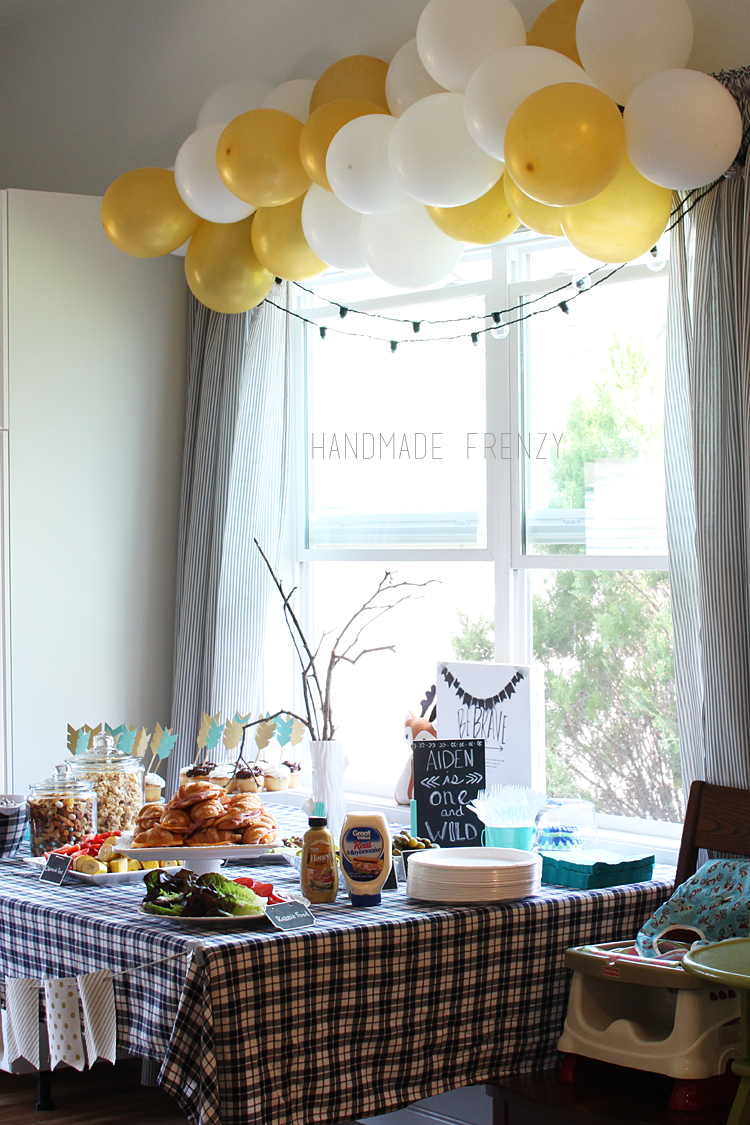 ONE And WILD Birthday Party // Handmade Frenzy