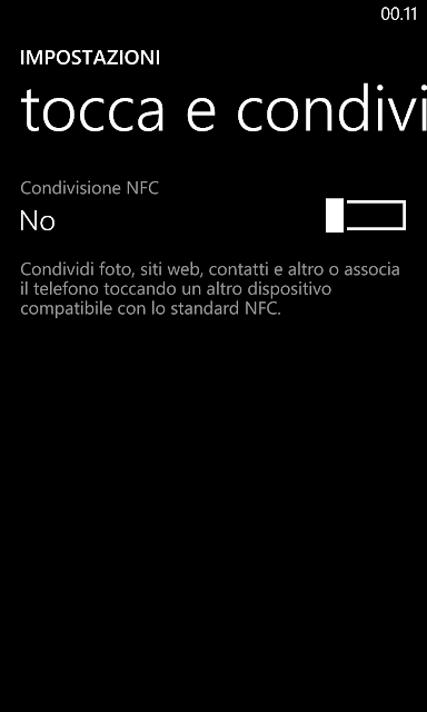 Come attivare o disattivare la tecnologia NFC sui Nokia Lumia