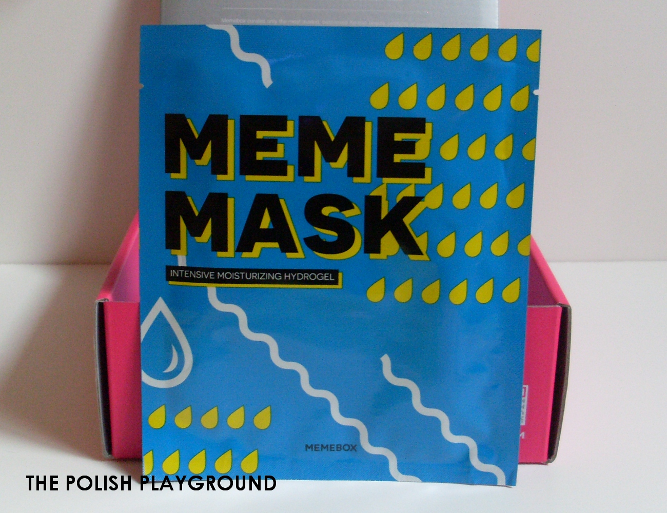 Memebox Special #81 The Next Best Thing in Skin Care Unboxing - MEME MASK Intensive Moisturizing Hydrogel Mask