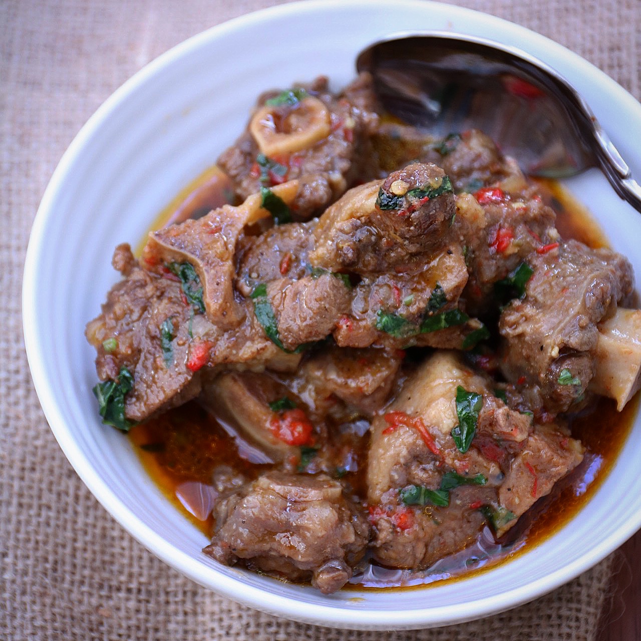 FoodAce: Oxtail Pepper soup