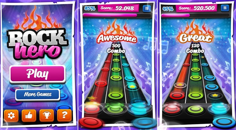 Top 7 Game Guitar Hero Android Terbaik Offline Online