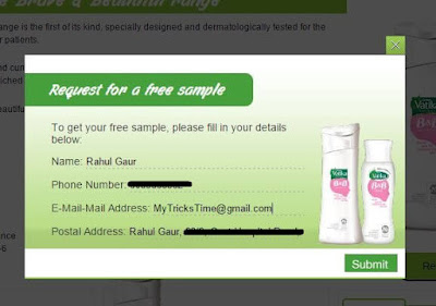 FREE SAMPLE : Dabur Brave & Beautiful Oil & Shampoo - Demo -2