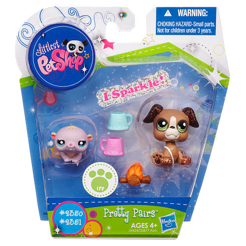 Littlest Pet Shop Pet Pairs Hamster (2350) Pet LPS Merch