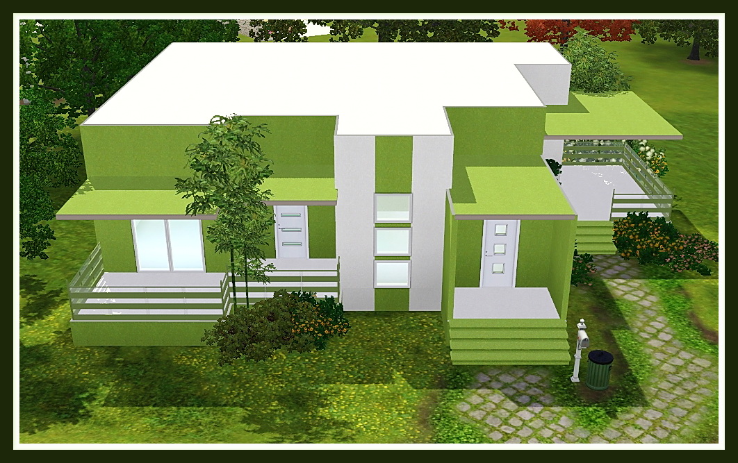 Fianzoner Design Rumah Minimalis Sims 3 Desain Unik