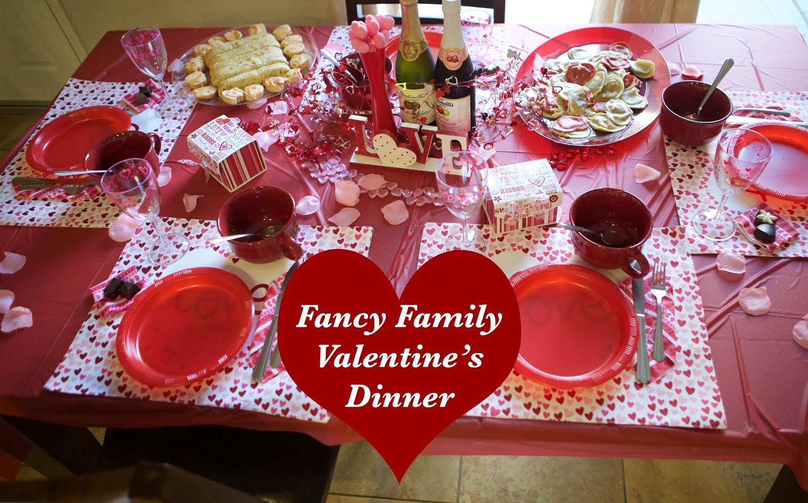 Emmy Mom--One Day at a Time: Family Friendly Valentine Dinner