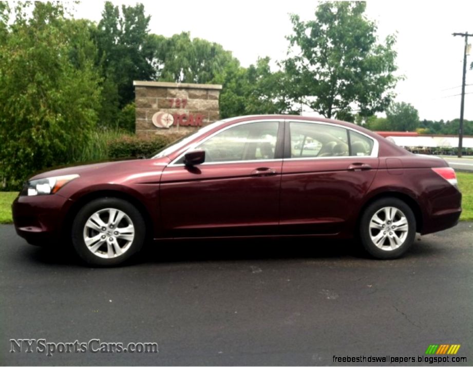 2008 Honda Accord LX P Sedan in Basque Red Pearl   072642