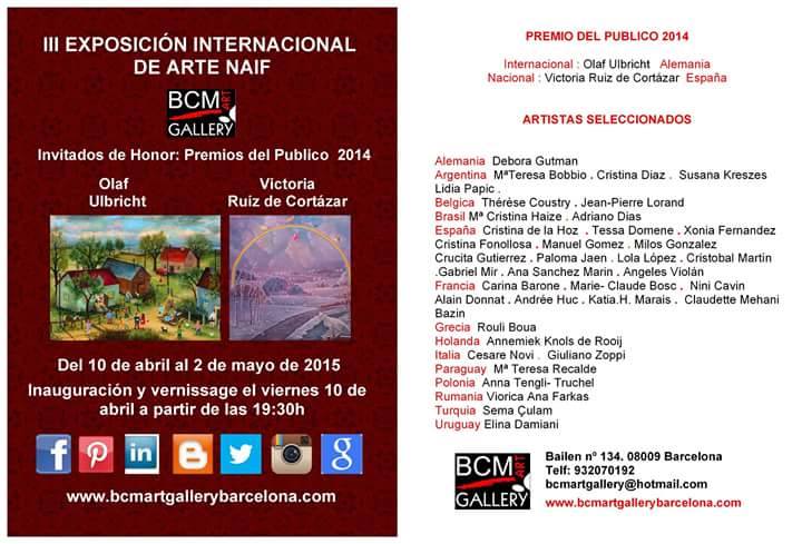 III Festival Internacional de Arte Naif - Barcelona