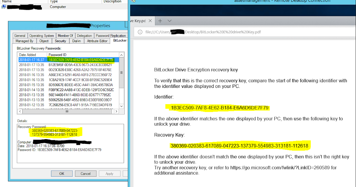 Kevinisms Old School BitLocker Enable Script
