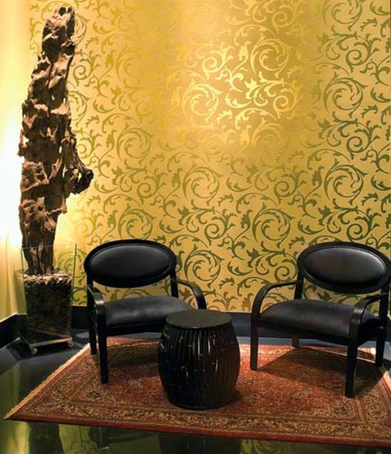 Cool interior design ideas Which one include the redesign with wallpaper