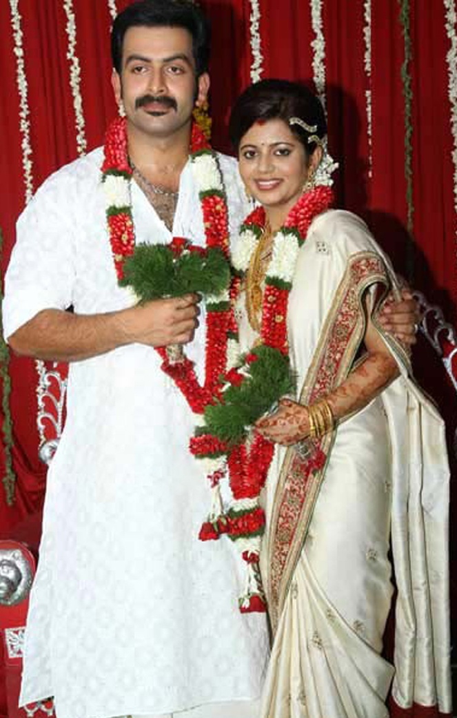 Actor Prithviraj wedding pictures CelebritiesCouples