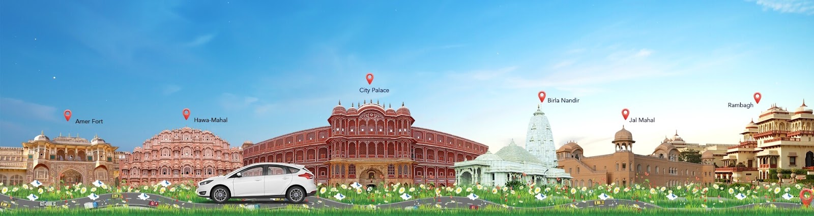 Jaipur Car Rental - Padharo Mhare Desh - "पधारो म्हारे देश"