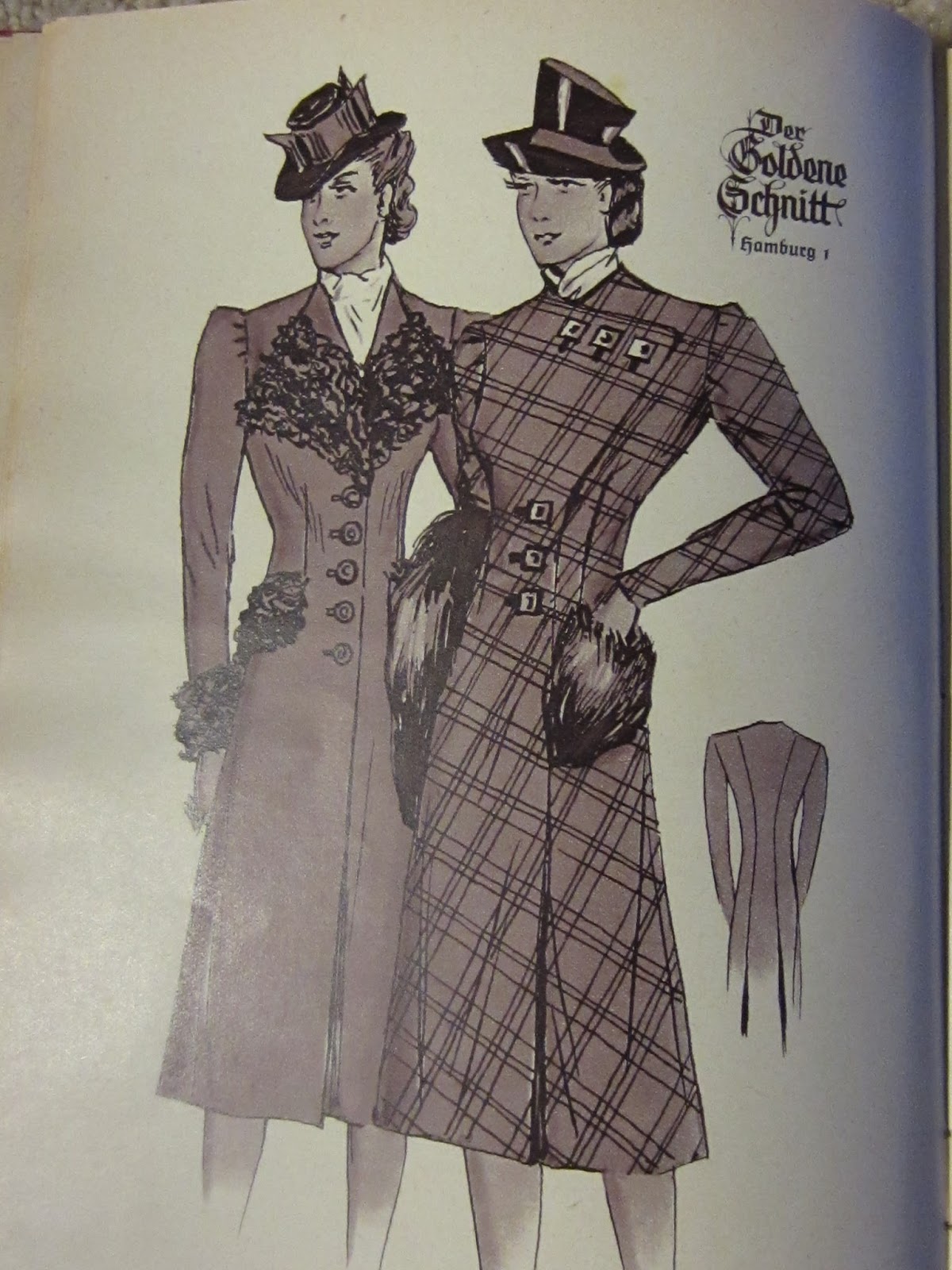 The Ugly Dame : A Couple of Masculine Coats, 1940