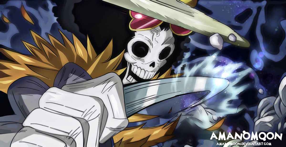 Nama Samaran Brook di Wano adalah "Bonekichi" - Chapteria
