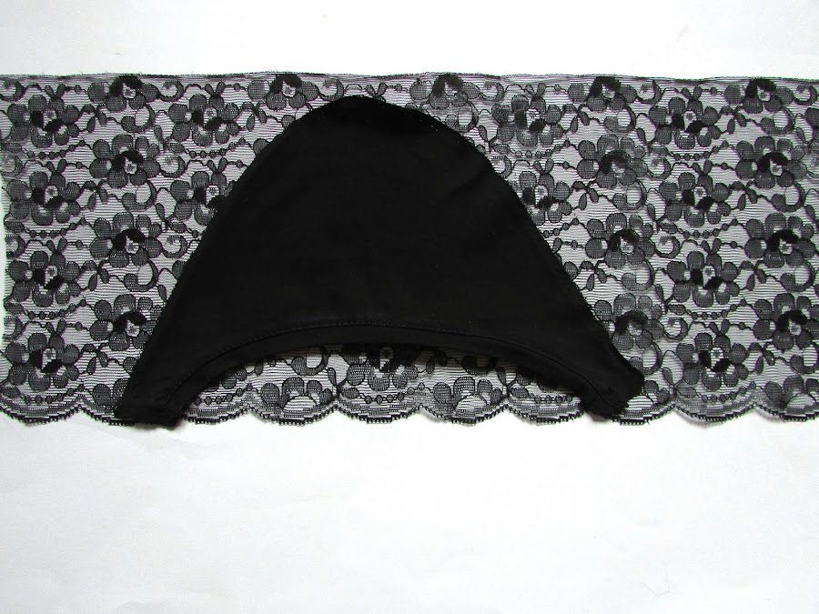 DIY Camiseta mangas encaje