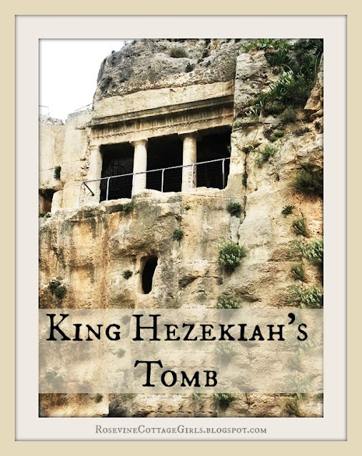 Valley of Jehoshaphat, Kidron Valley Israel King Hezekiah's tomb