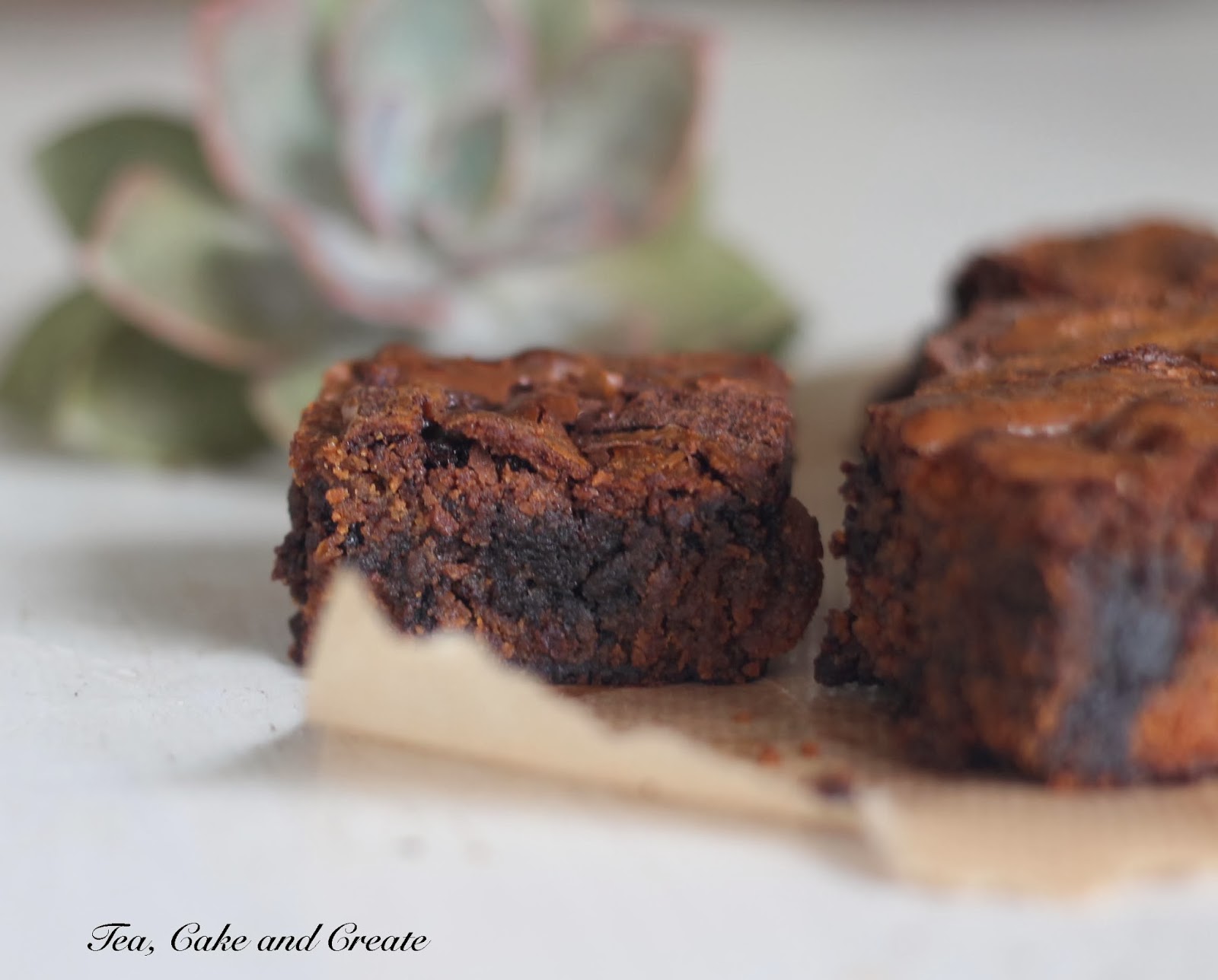 Tea, Cake & Create Peanut Butter and Syrup Chocolate Brownies