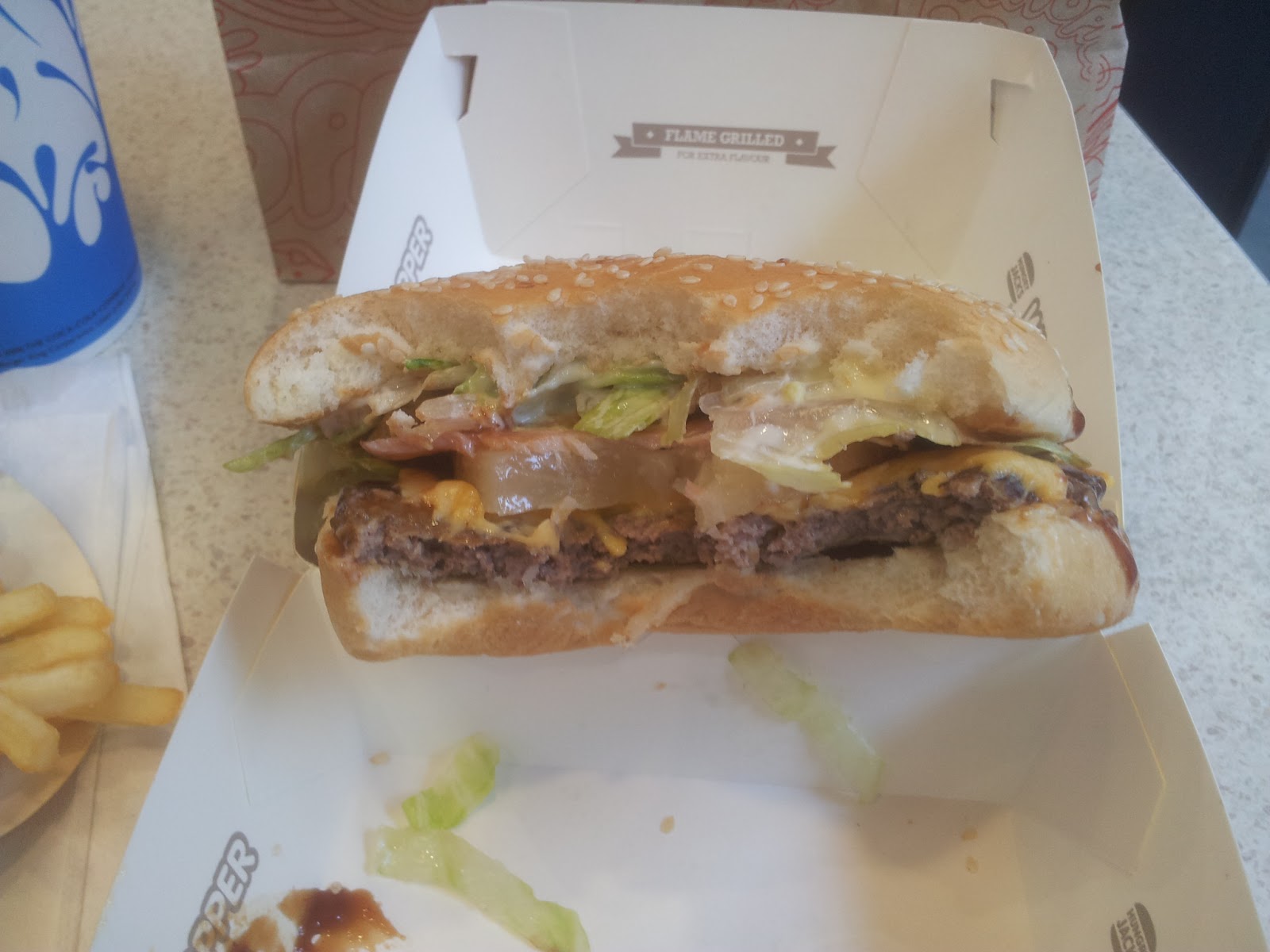 Junk Food Journal Review Update Hungry Jacks Tropical Whopper