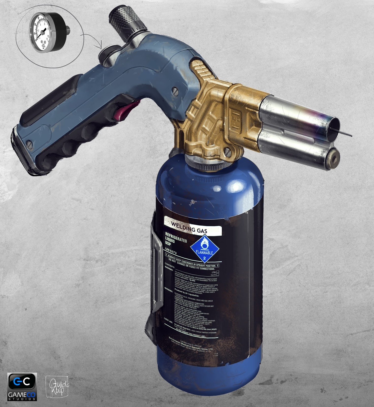 Guido Kuip Welding Torch Undisclosed project/GameCo Studios