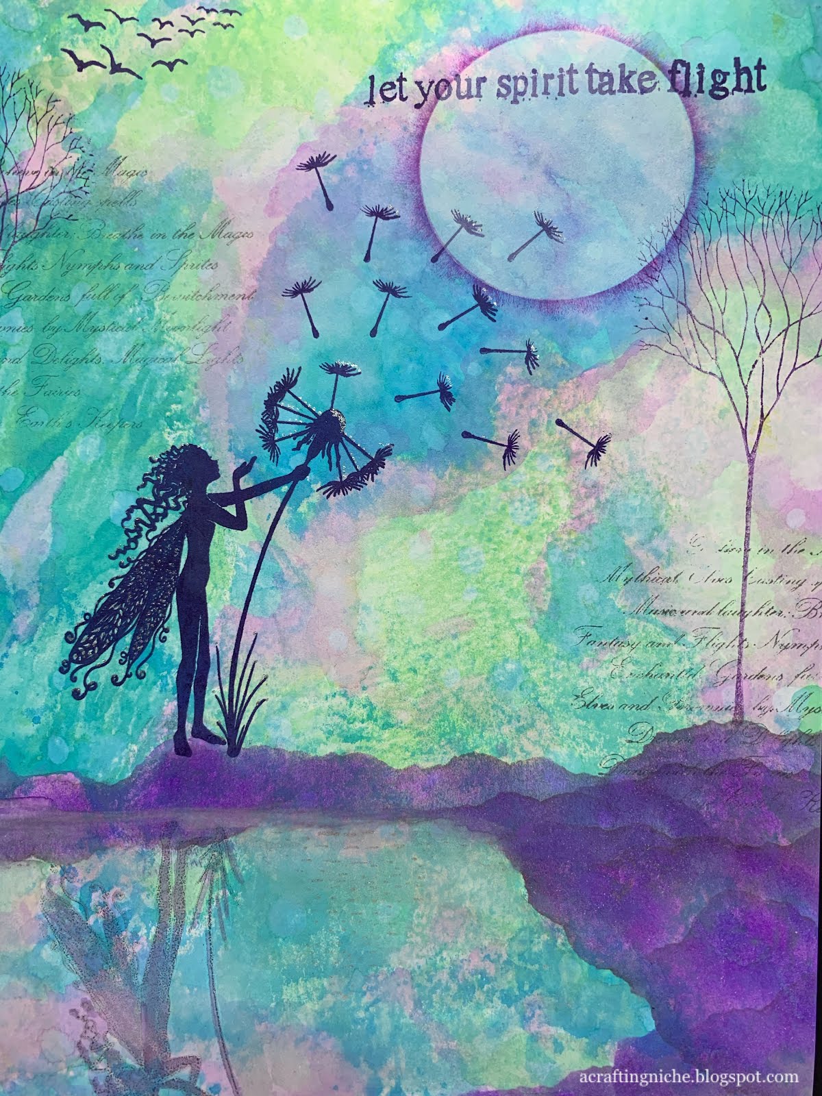 A Crafting Niche Lavinia Stamps Design Team Sample for Hochanda TV