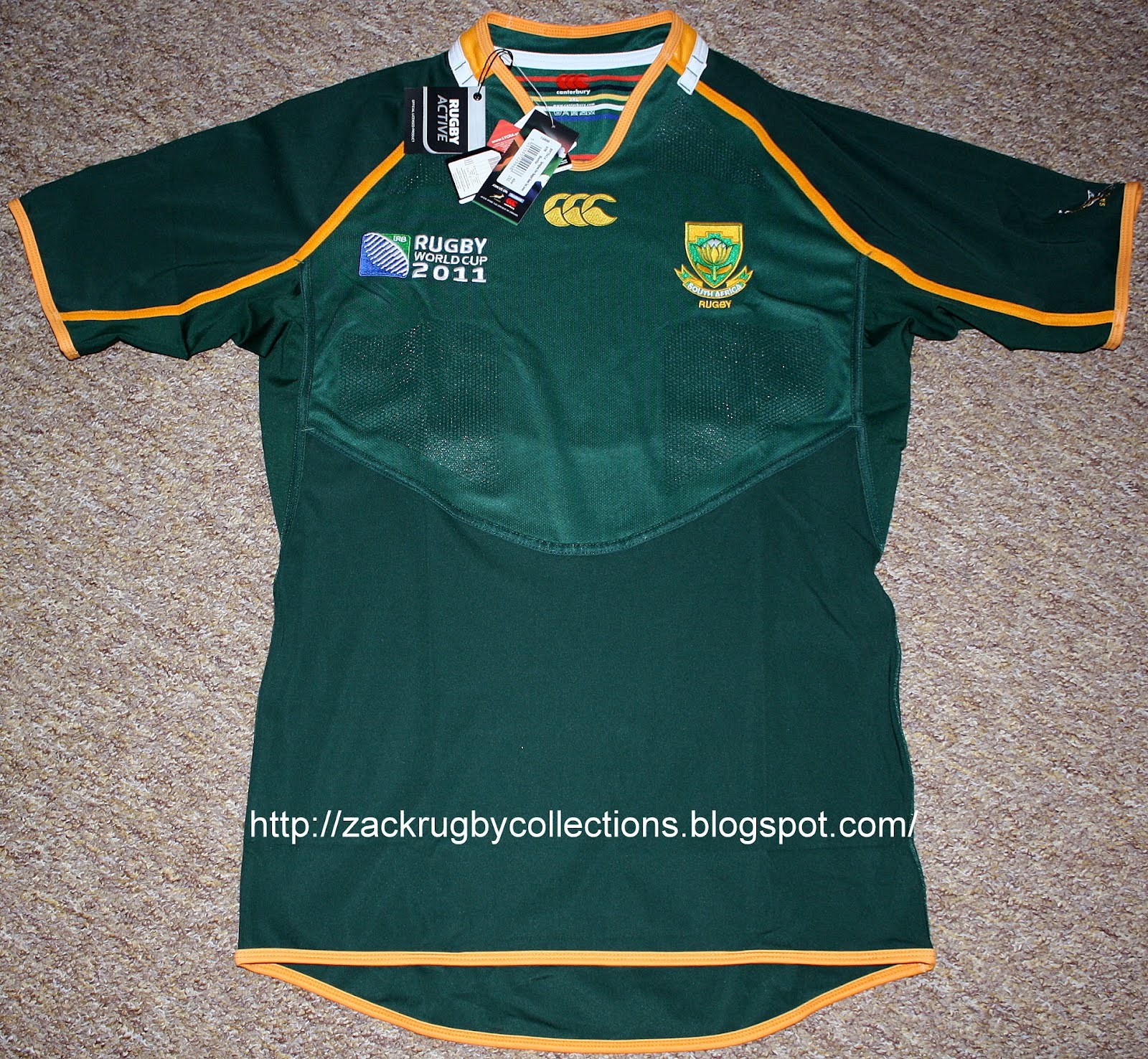 south africa rwc jersey