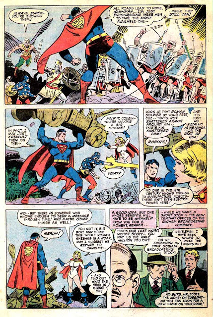 All Star Comics v1 #64 dc bronze age comic book page art by Wally Wood All Star Comics v1 #64 dc bronze age comic book page art by Wally Wood