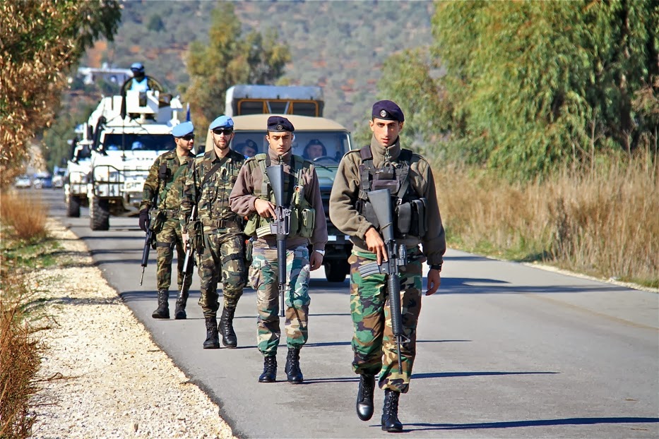 El Batallón español continúa patrullando con las Fuerzas Armadas libanesas.