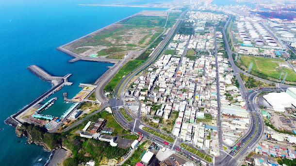 大林蒲地區空拍圖。 大林蒲地區空拍圖。