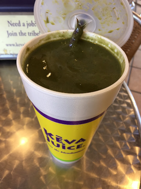 Holy Kale veggie smoothie at Keva Juice in Las Cruces