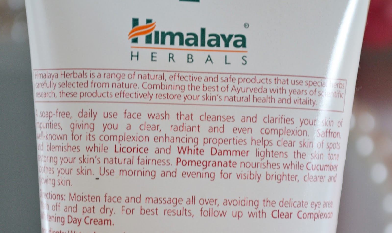Himalaya Herbals Clear Complexion Whitening Face Wash All About