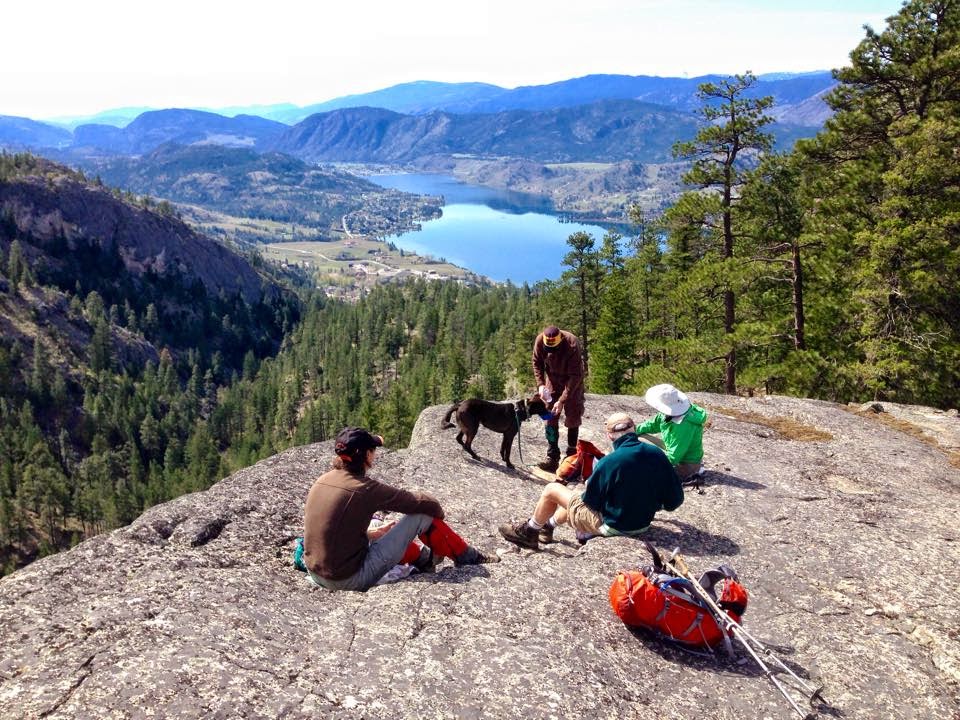 Penticton Outdoors Club Rock Ovens trail, Skaha Bluffs