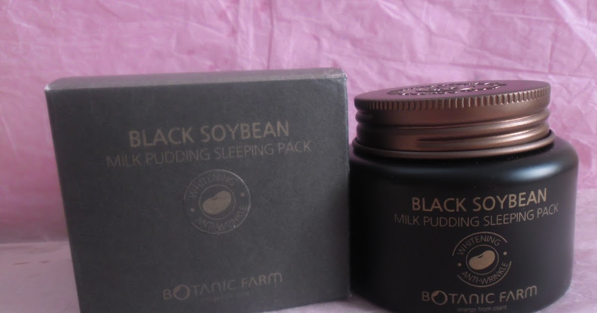 Unikitty Korean Beauty ♥ Botanic Farm Black Soybean Milk Pudding