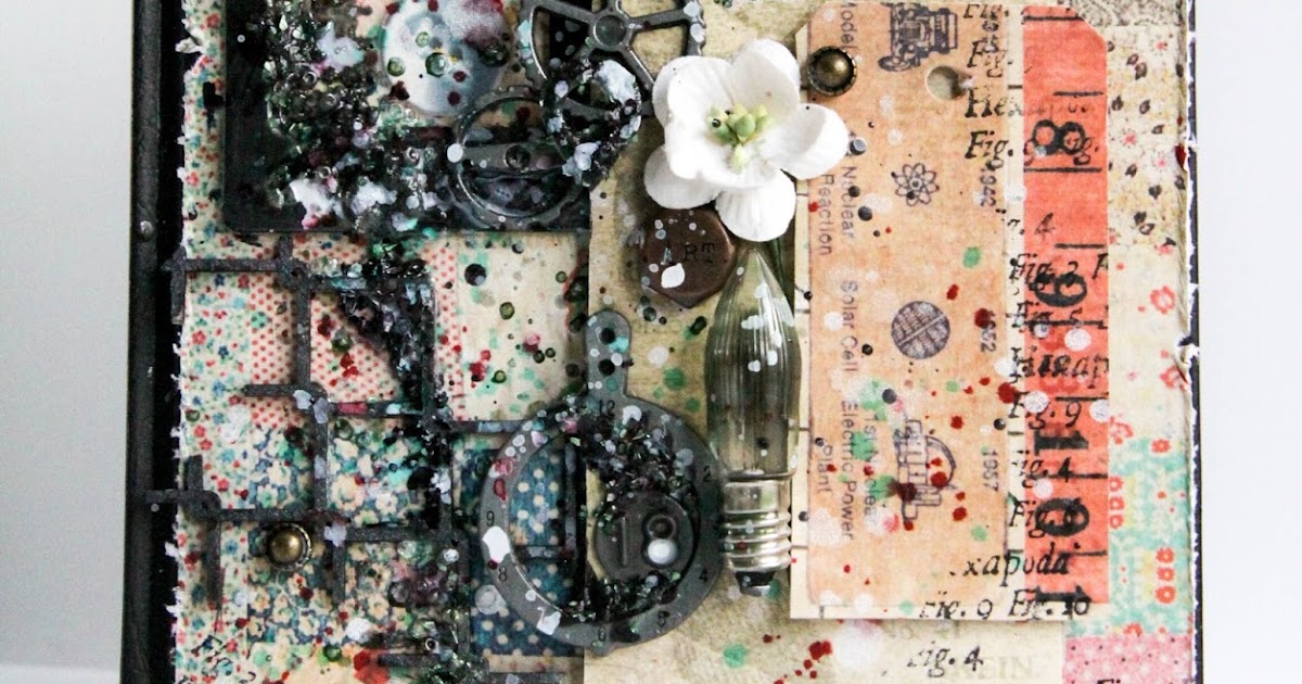 Create without limits Altered Sketchbook Cover Canvas Corp Brand