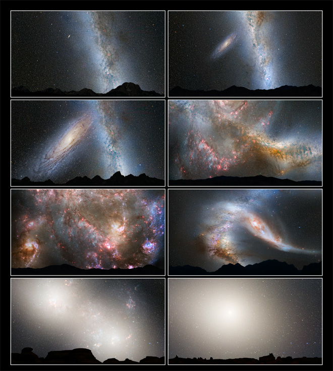 El Universo: Colisión Vía Láctea-Andrómeda