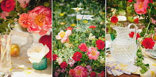 meja+pernikahan+warna warni Dekorasi meja pernikahan