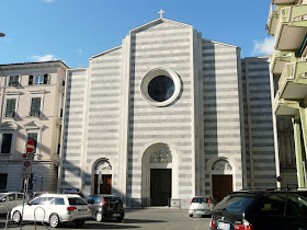The Abbey Church of Santa Maria Assunta, built from Carrara marble, is one of La Spezia's attractions