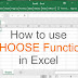 How to Use CHOOSE Function | Microsoft Excel