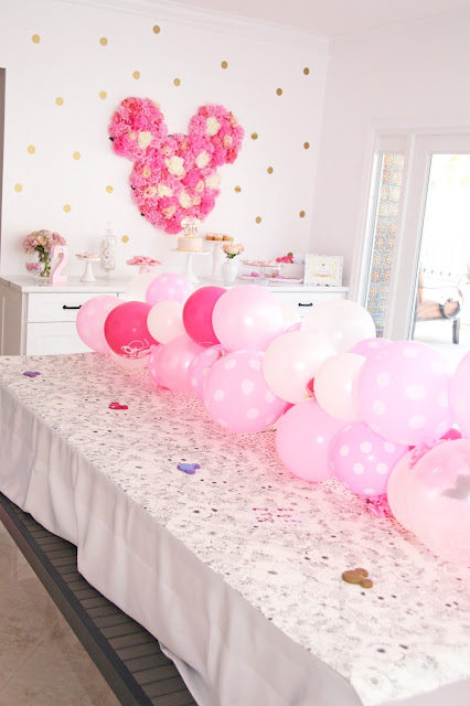 Floral Minnie Mouse Birthday Party by popular party blogger Celebration Stylist
